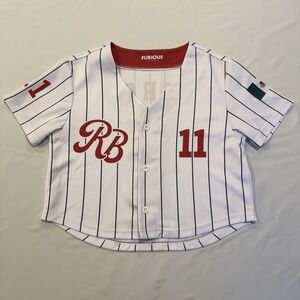 Furious Motorsport Crop Top Jersey Red RB #11 Perez Recycled Polyester